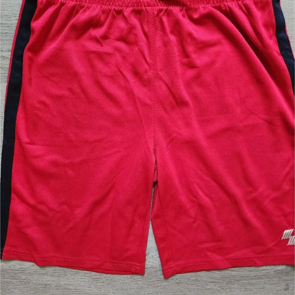 The Children's Place Boy's Red Athletic Pull On Activewear Shorts Large L 10-12
